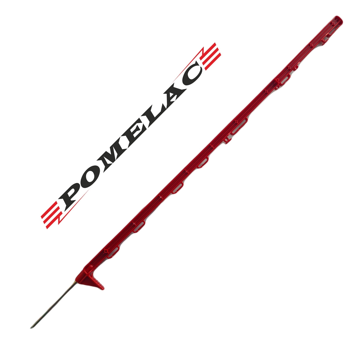 Palik słupek Pomelac Kipost czerwony 105 cm pastuch oryginalny polski - Cavalo